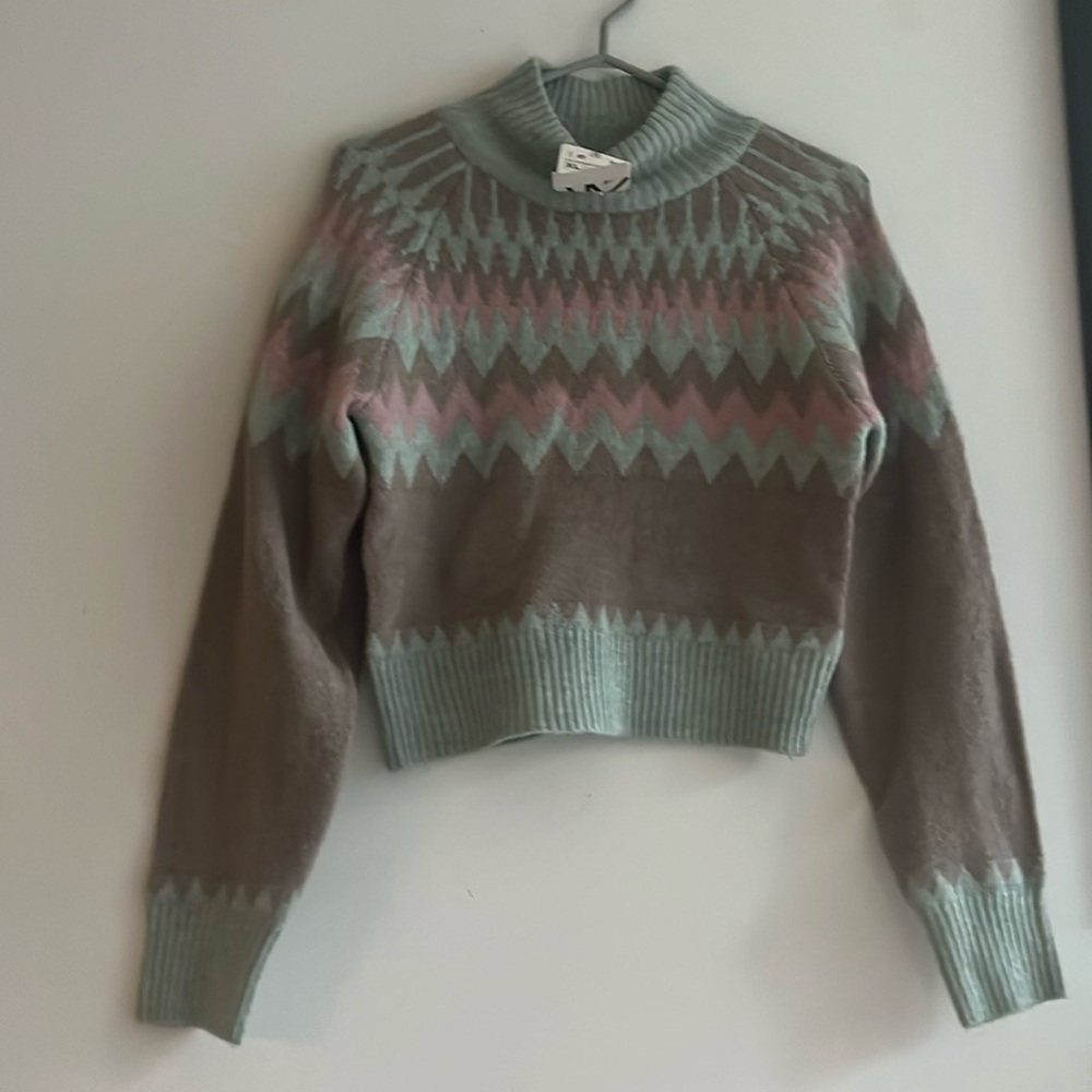 Zara zig zag winter sweater